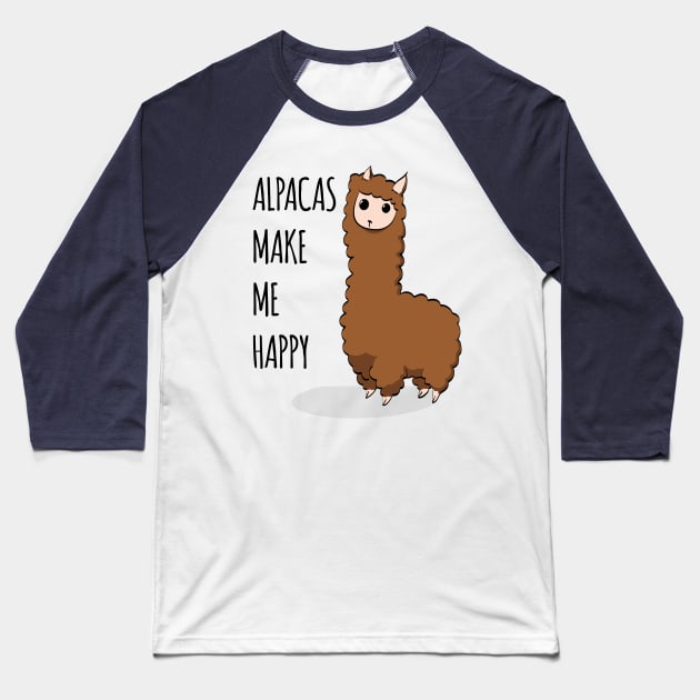 Alpaca Baseball T-Shirt by Swaash